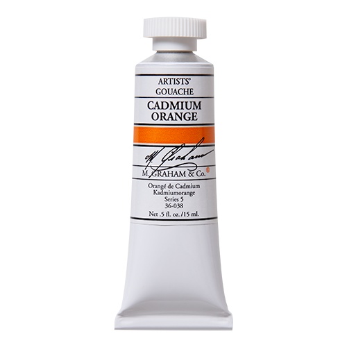 M Graham Gouache 15ml Cadmium Orange