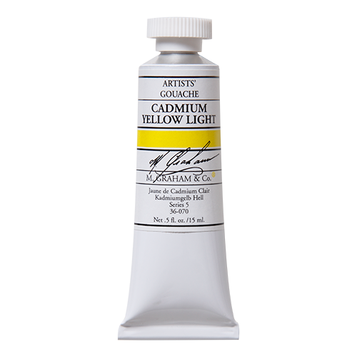 M Graham Gouache 15ml Cadmium Yellow Light