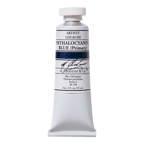 M Graham Gouache 15ml Phthalo Blue