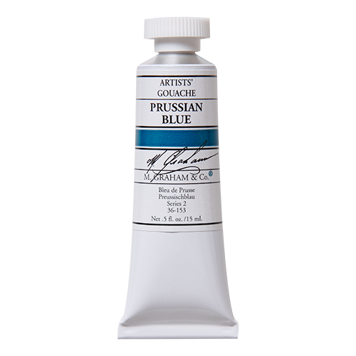 M Graham Gouache 15ml Prussian Blue