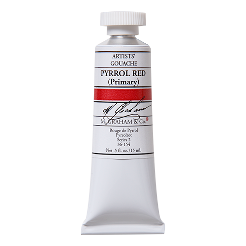 M Graham Gouache 15ml Pyrrol Red