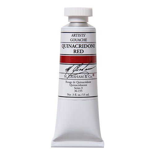 M Graham Gouache 15ml Quinacridone Red