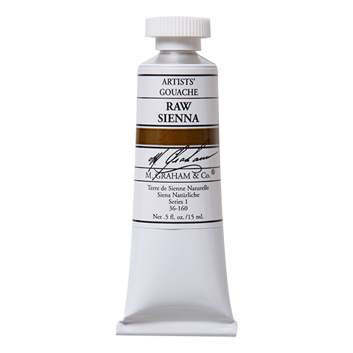 M Graham Gouache 15ml Raw Sienna