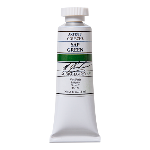 M Graham Gouache 15ml Sap Green