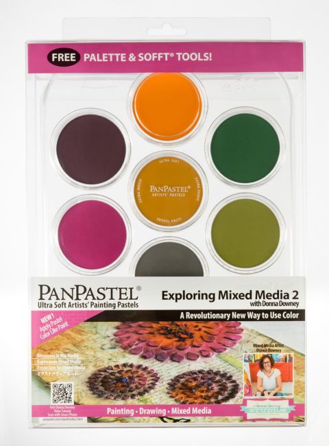 Pan Pastel Hanging Kit Exploring Mixed Media 2 Donna Downey