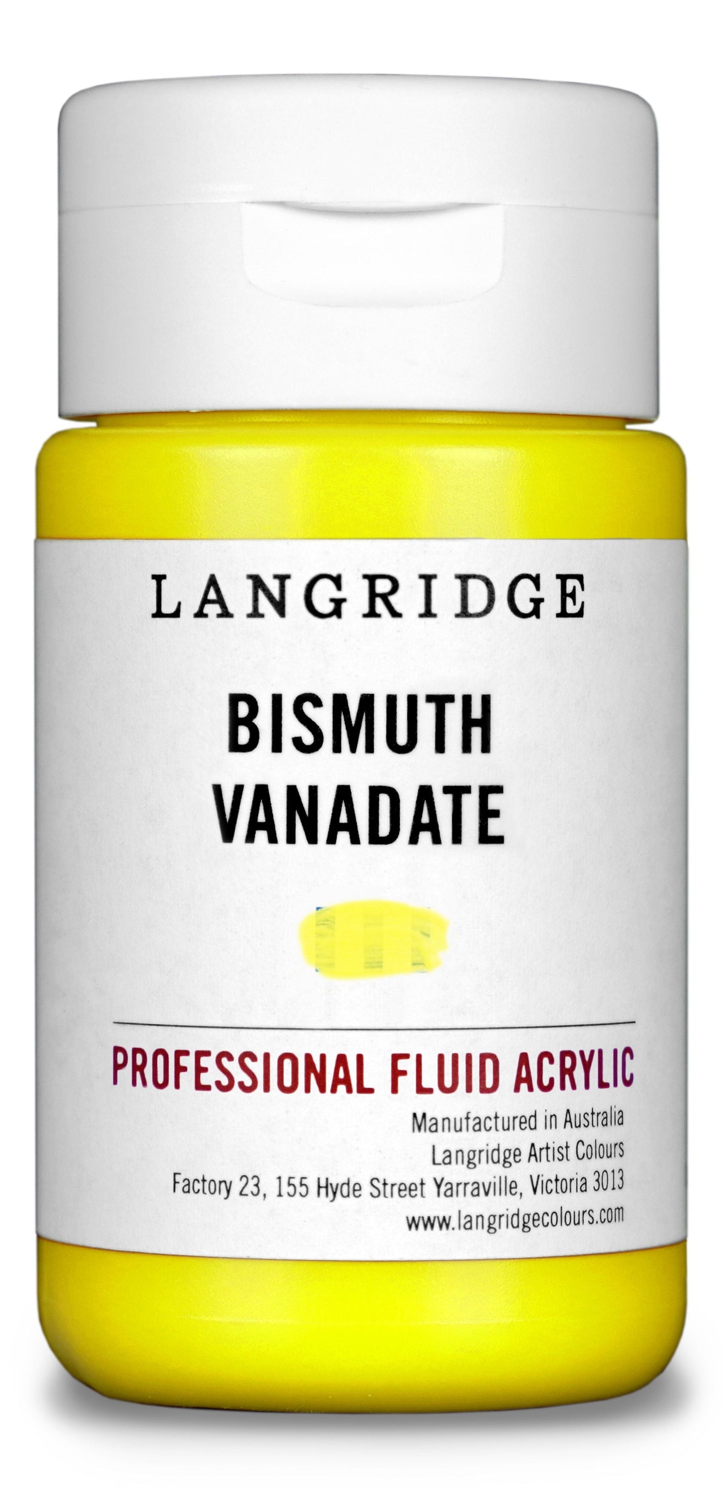 Langridge Fluid Acrylic 125ml Bismuth Vanadate