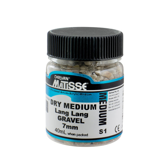 Matisse Dry Medium 40ml Lang Gravel 7mm - theartshop.com.au