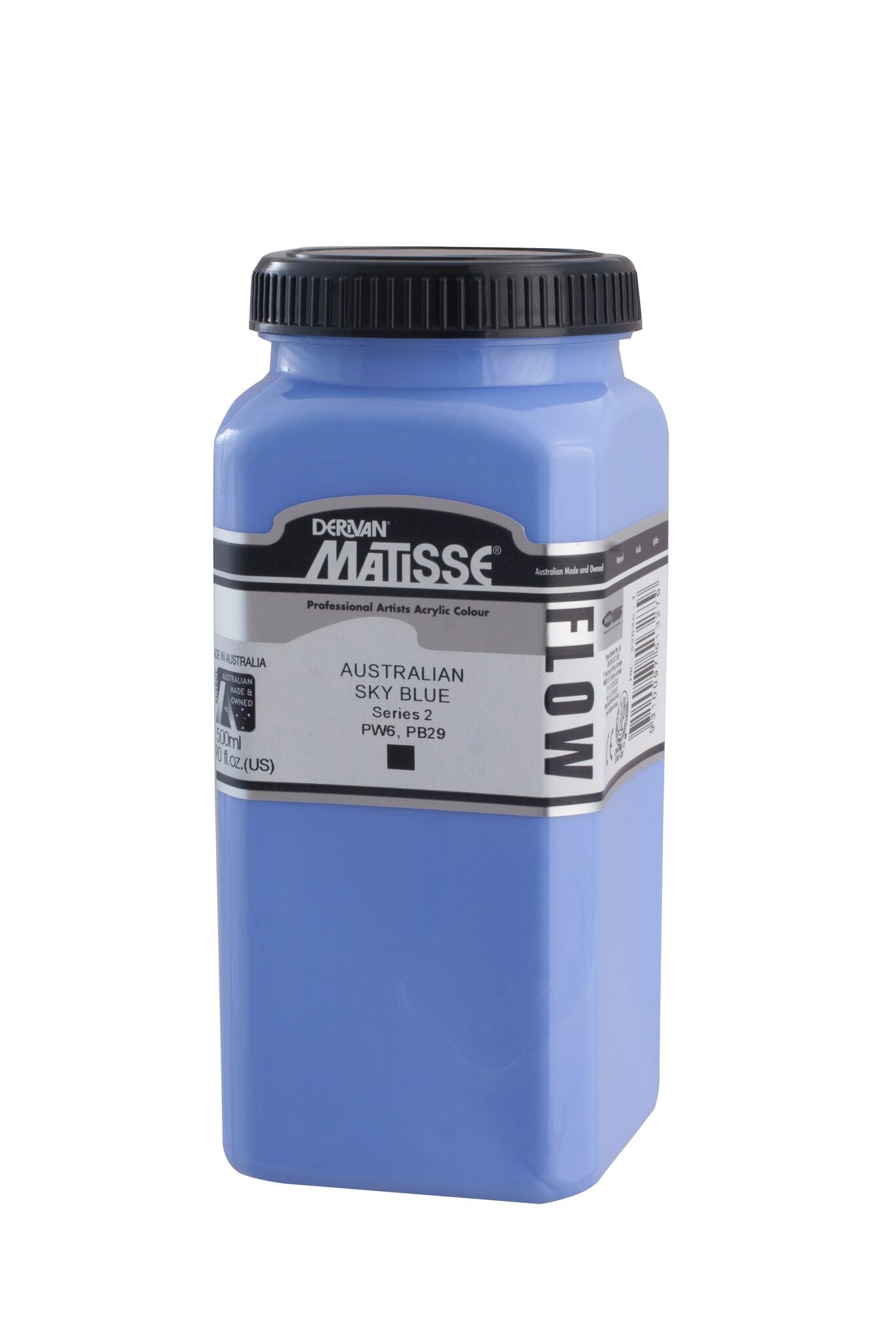 Matisse Flow 500ml Australian Sky Blue - theartshop.com.au