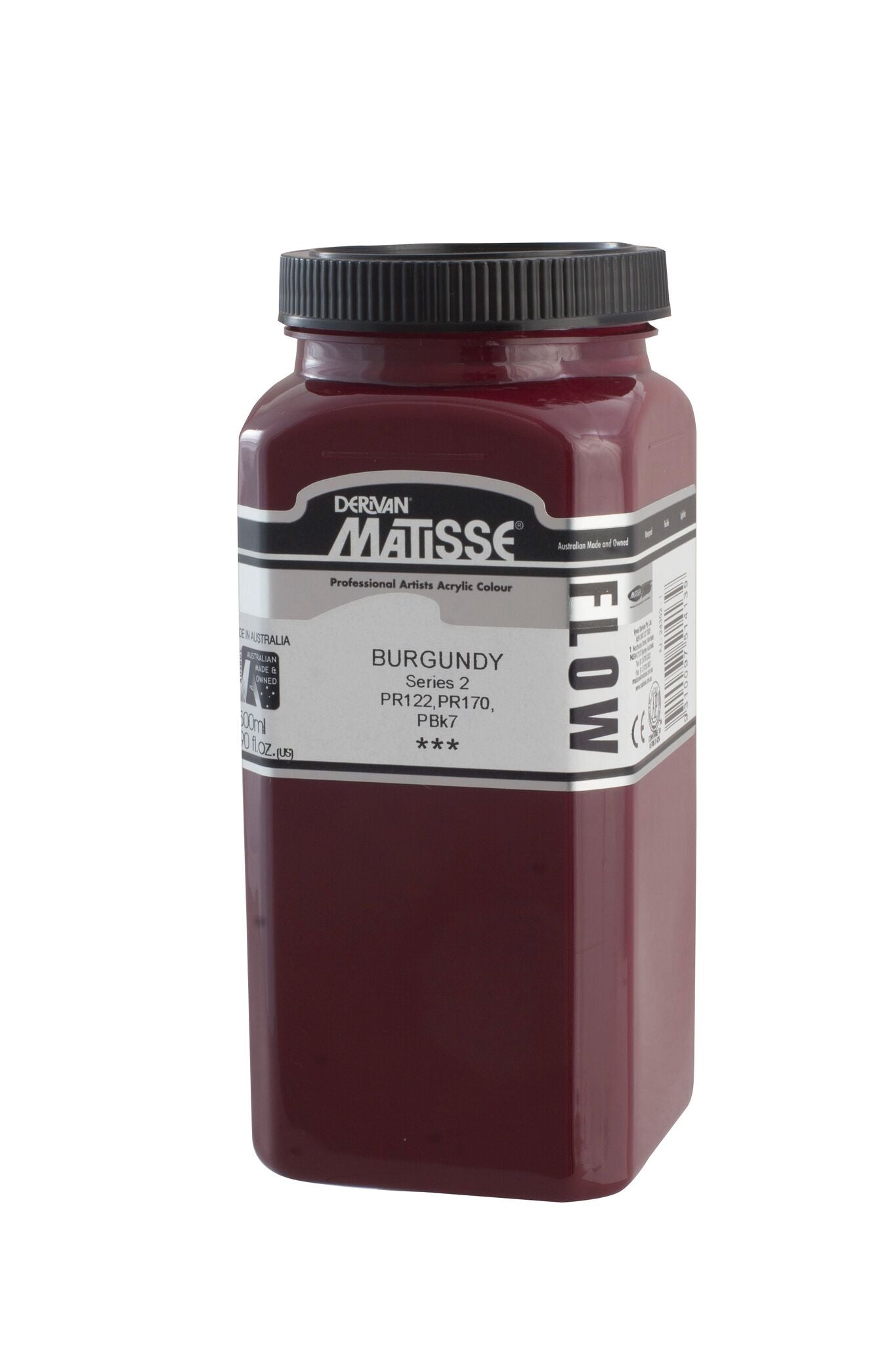 Matisse Flow 500ml Burgundy - theartshop.com.au