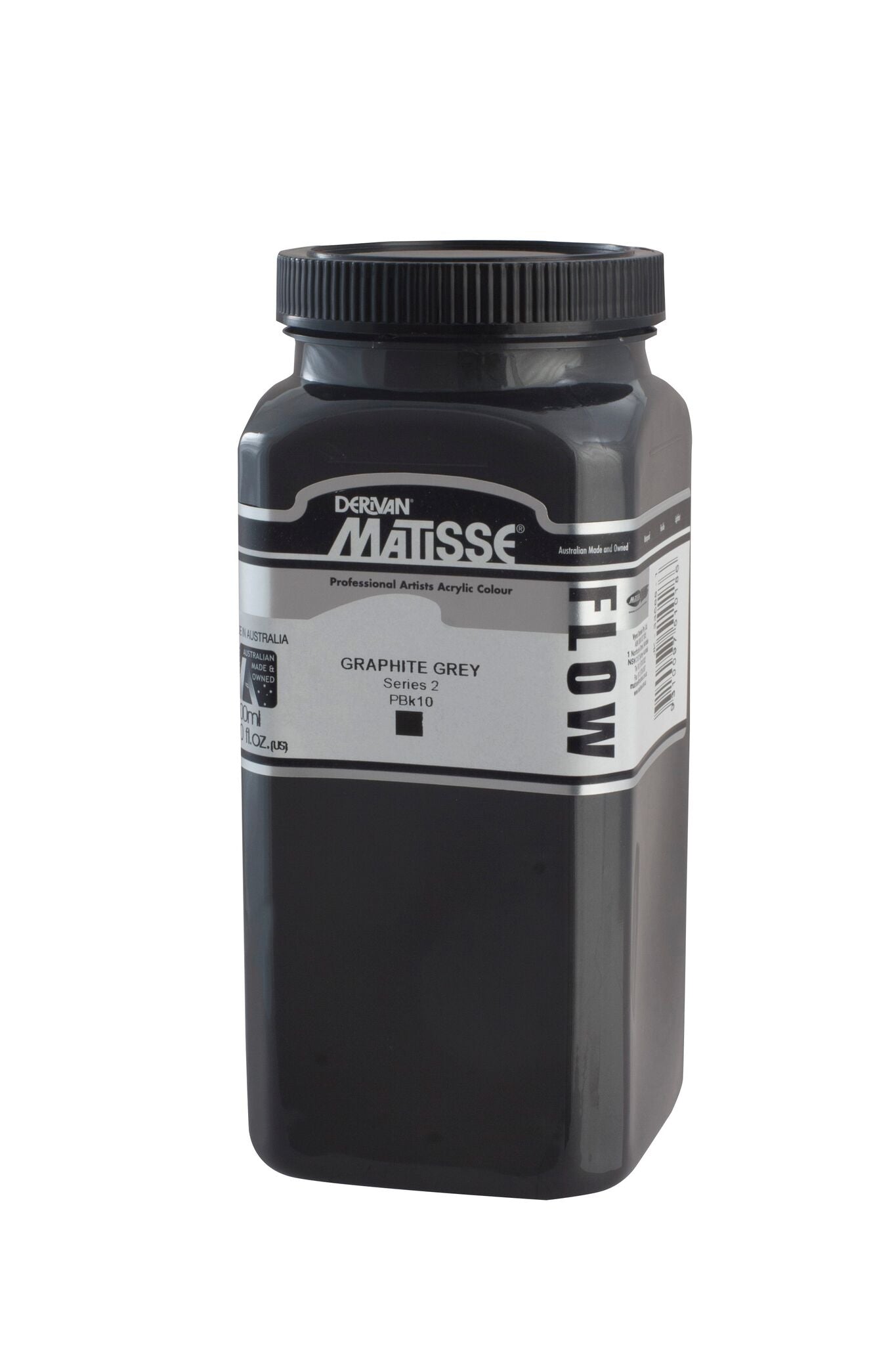 Matisse Flow 500ml Graphite Grey - theartshop.com.au