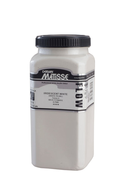 Matisse Flow 500ml Iridescent White - theartshop.com.au