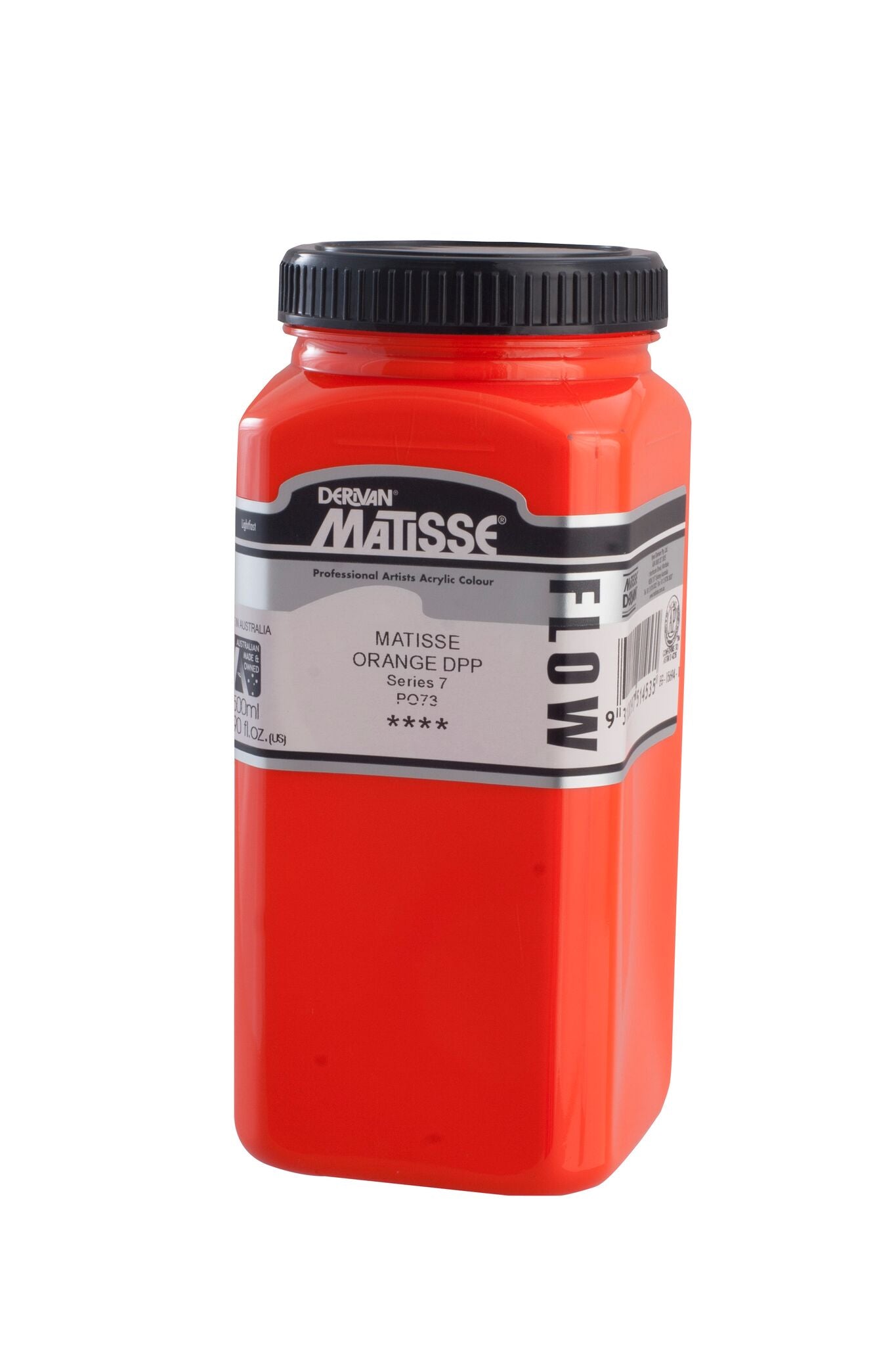 Matisse Flow 500ml Matisse Orange Deep - theartshop.com.au