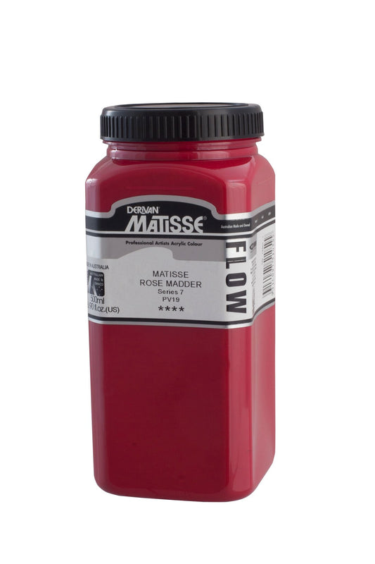 Matisse Flow 500ml Matisse Rose Madder - theartshop.com.au