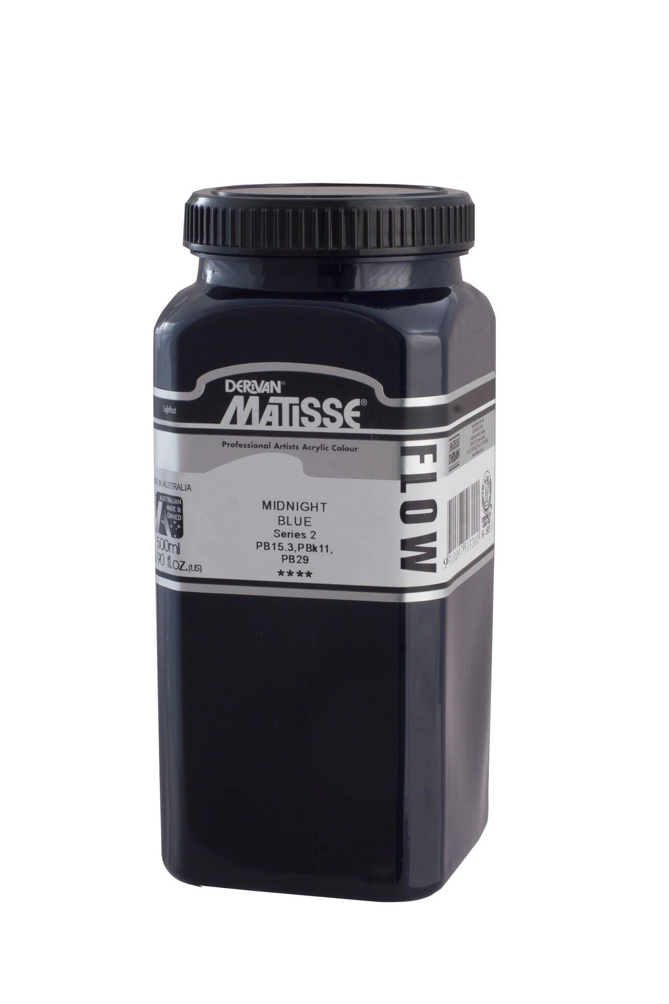 Matisse Flow 500ml Midnight Blue - theartshop.com.au