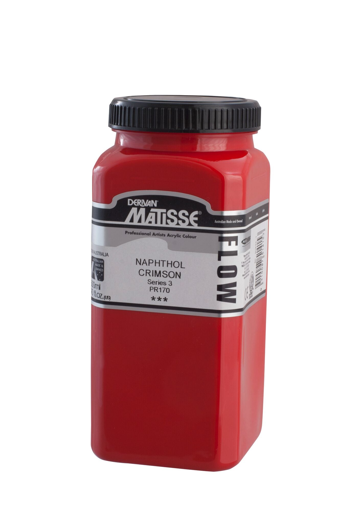 Matisse Flow 500ml Napthol Crimson - theartshop.com.au