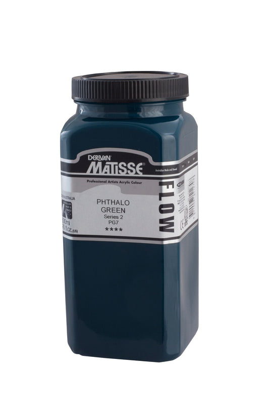 Matisse Flow 500ml Phthalo Green - theartshop.com.au