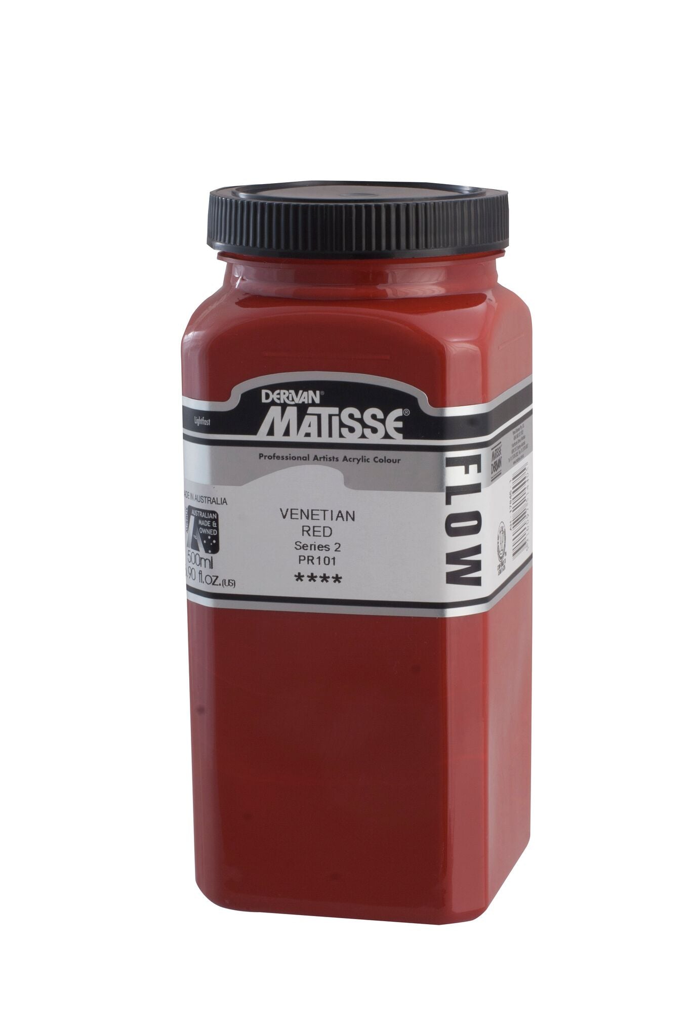 Matisse Flow 500ml Venetian Red - theartshop.com.au