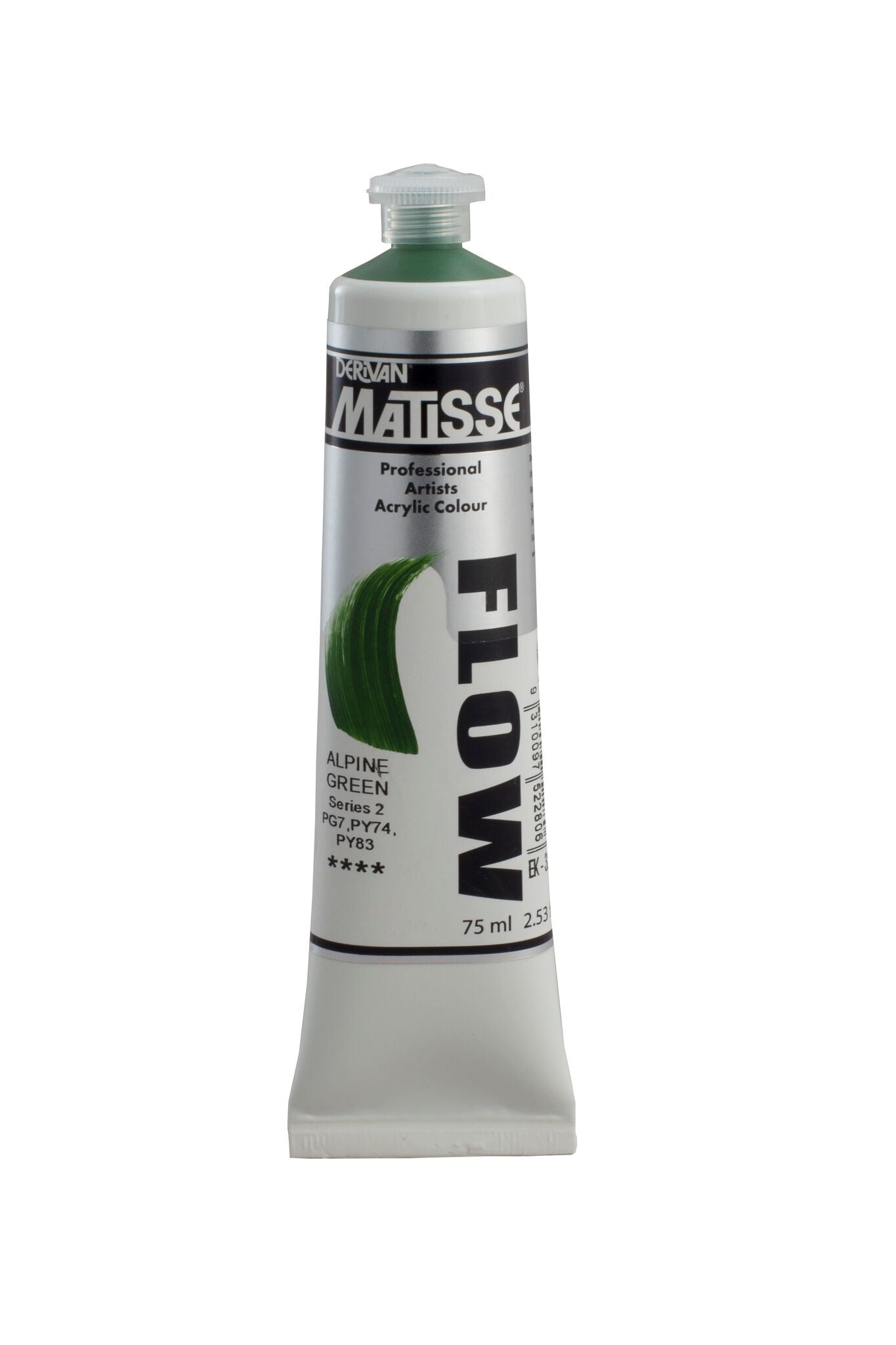 Matisse Flow 75ml Alpine Green - theartshop.com.au