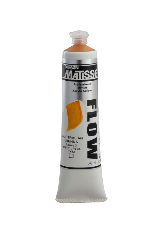 Matisse Flow 75ml Australian Sienna - theartshop.com.au