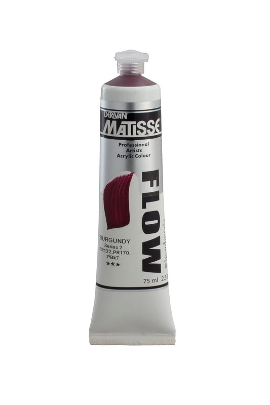 Matisse Flow 75ml Burgundy - theartshop.com.au