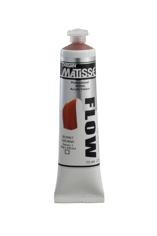 Matisse Flow 75ml Burnt Sienna - theartshop.com.au