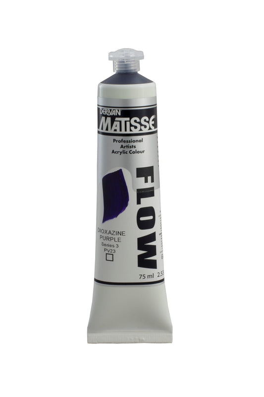 Matisse Flow 75ml Dioxazine Purple - theartshop.com.au