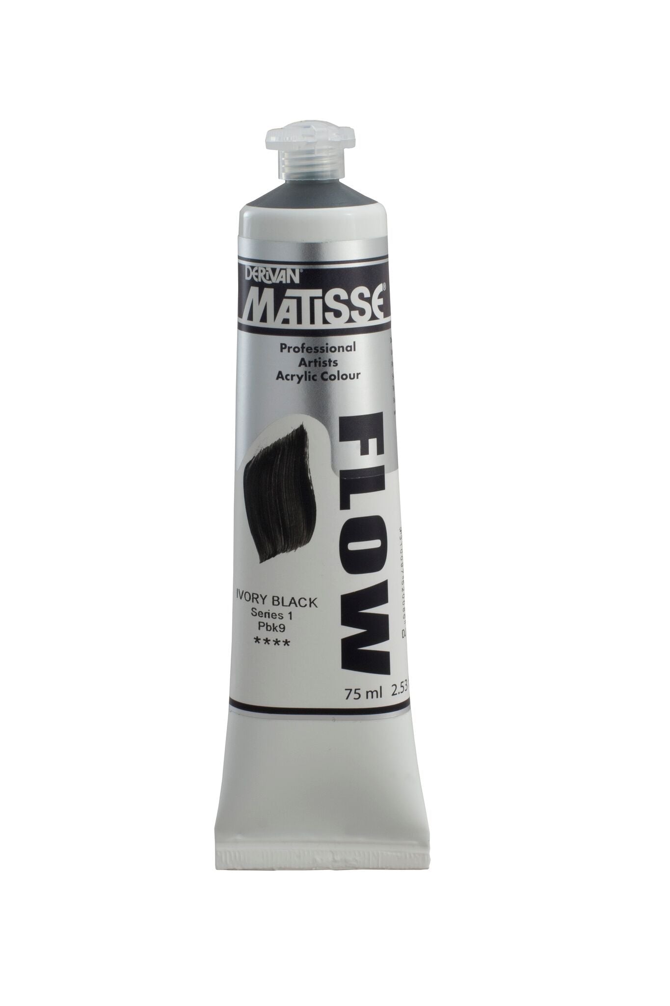 Matisse Flow 75ml Ivory Black - theartshop.com.au