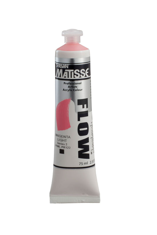 Matisse Flow 75ml Magenta Light - theartshop.com.au