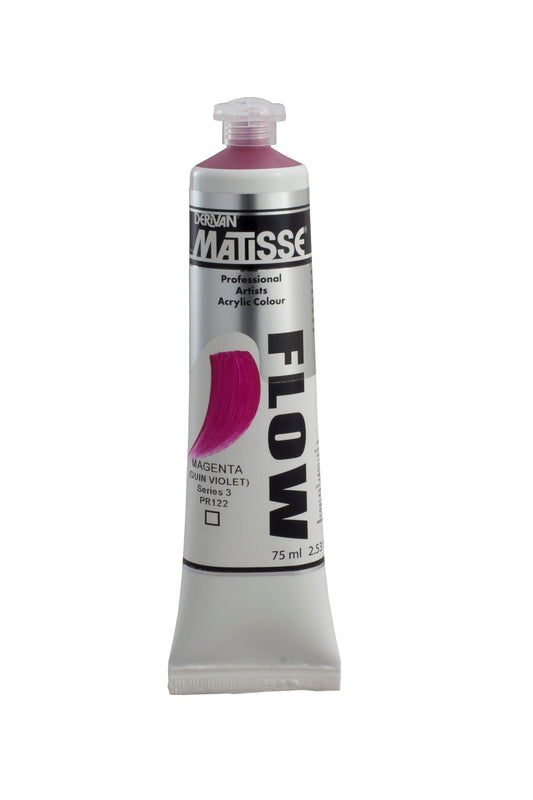 Matisse Flow 75ml Magenta Quin Violet - theartshop.com.au