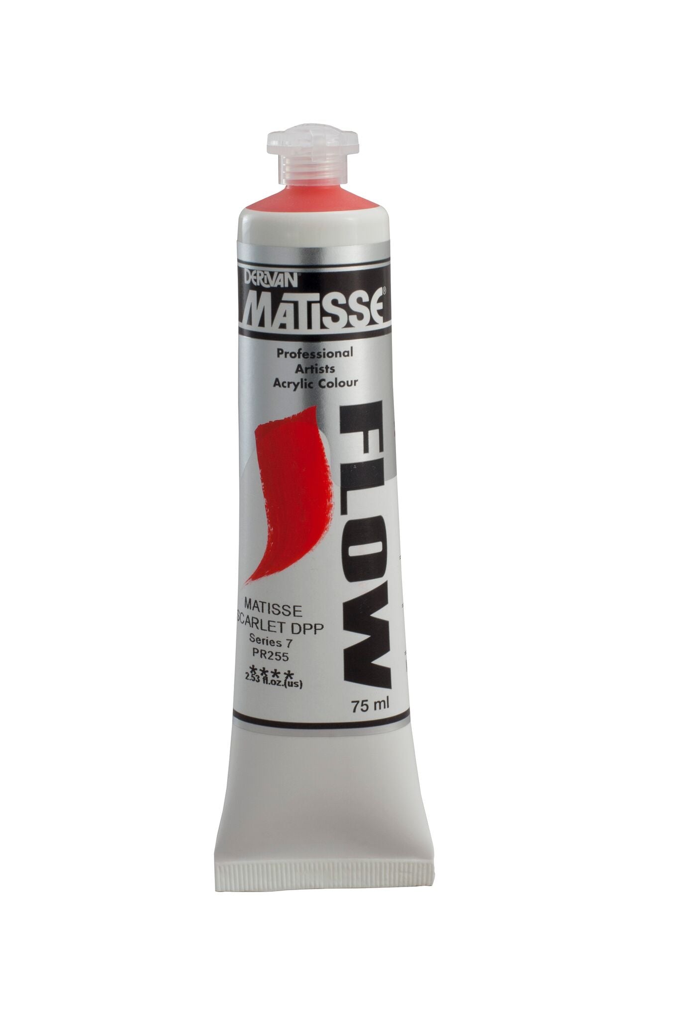 Matisse Flow 75ml Matisse Scarlet Deep - theartshop.com.au