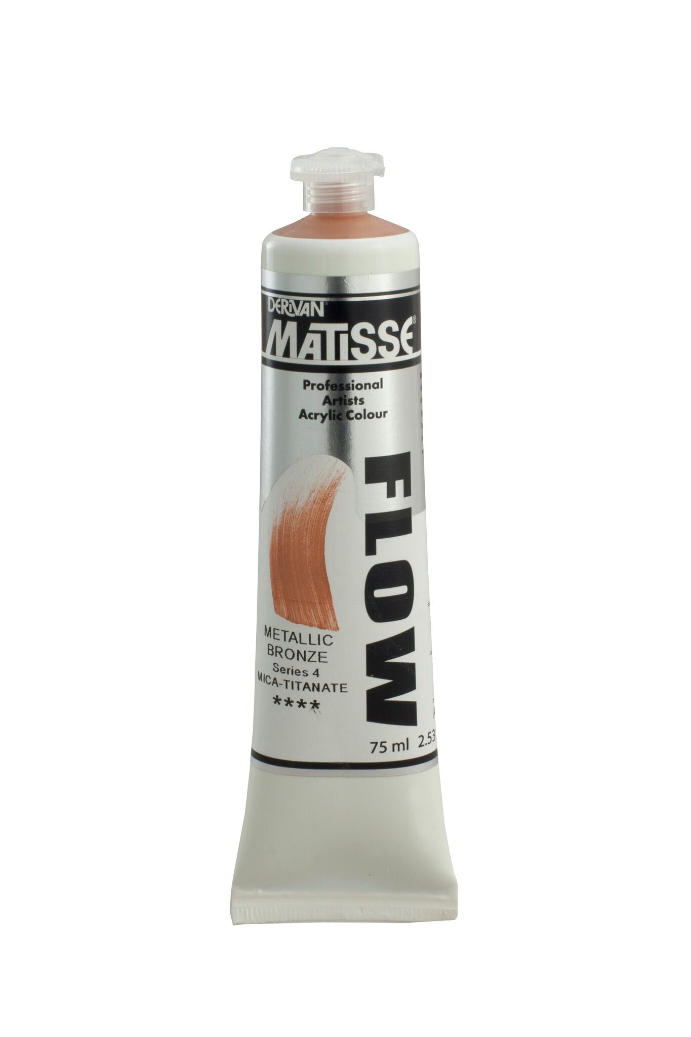 Matisse Flow 75ml Metallic Bronze - theartshop.com.au