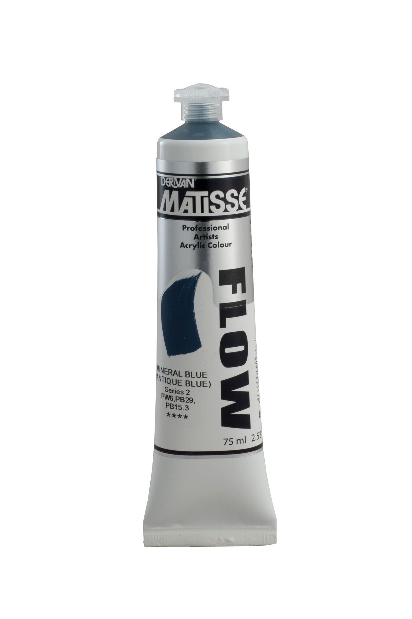 Matisse Flow 75ml Mineral Blue (Antique Blue) - theartshop.com.au