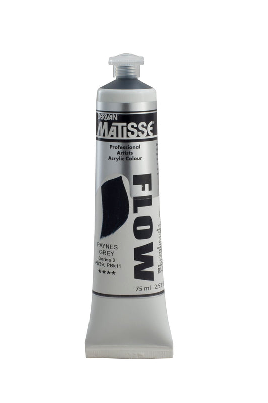 Matisse Flow 75ml Paynes Grey - theartshop.com.au