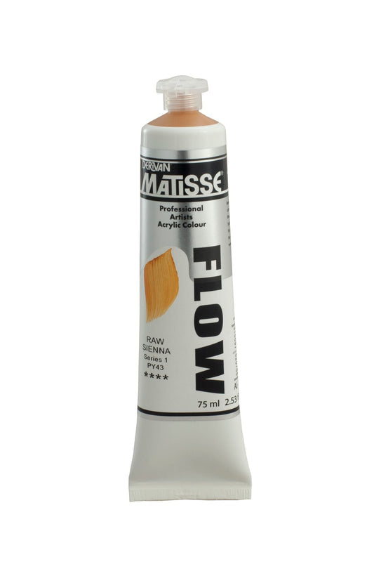 Matisse Flow 75ml Raw Sienna - theartshop.com.au