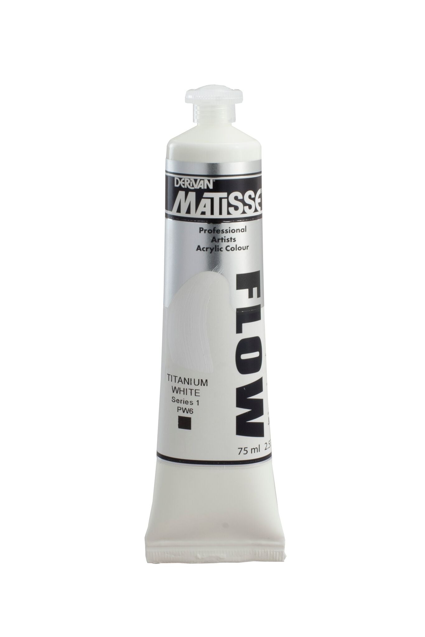 Matisse Flow 75ml Titanium White - theartshop.com.au