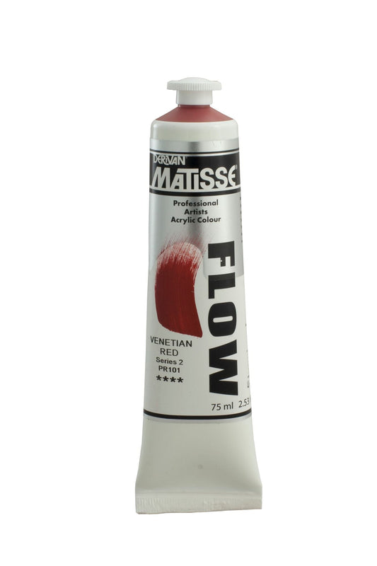 Matisse Flow 75ml Venetian Red - theartshop.com.au