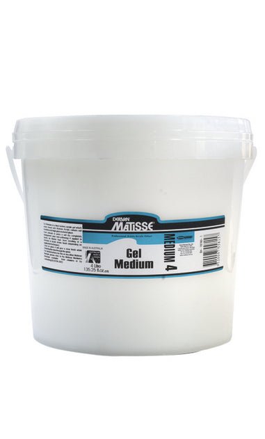 Matisse Gel Gloss Medium 4 Litre - theartshop.com.au