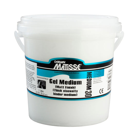 Matisse Matt Gel Medium 1 Litre - theartshop.com.au