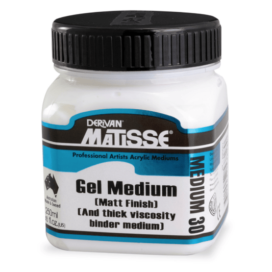 Matisse Matt Gel Medium 250ml - theartshop.com.au