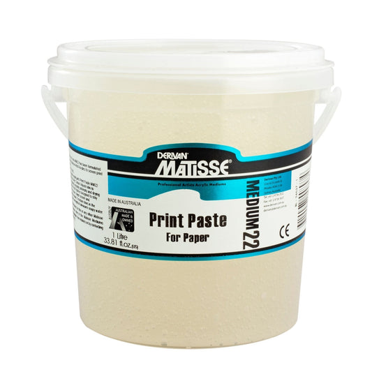 Matisse Print Paste 1 Litre - theartshop.com.au