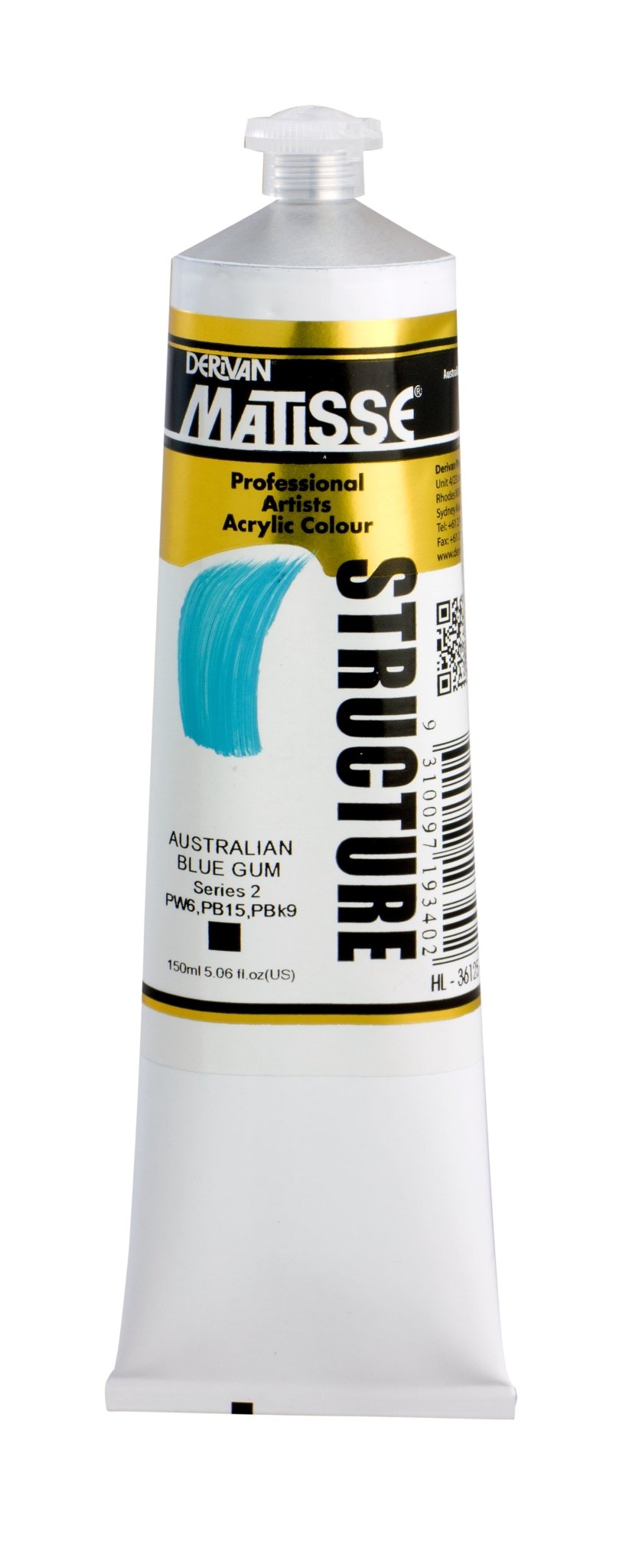 Matisse Structure 150ml Australian Blue Gum - theartshop.com.au