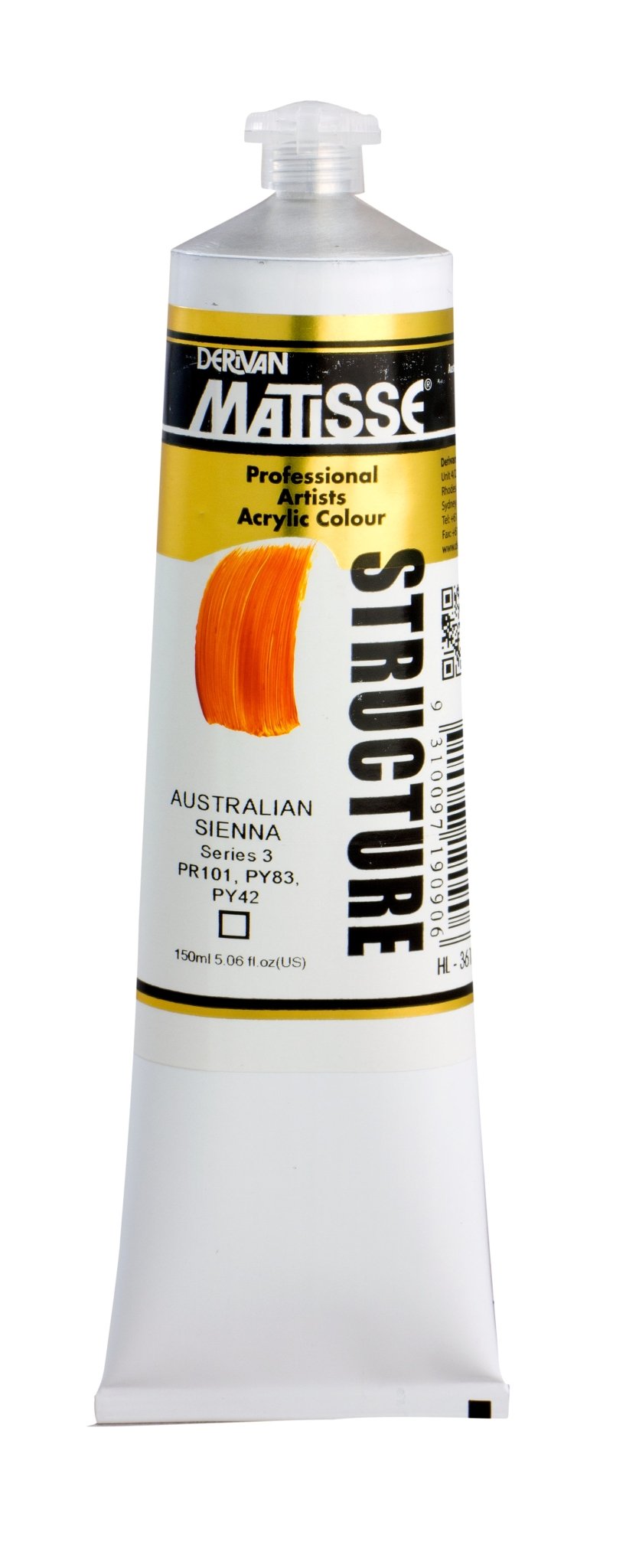 Matisse Structure 150ml Australian Sienna - theartshop.com.au