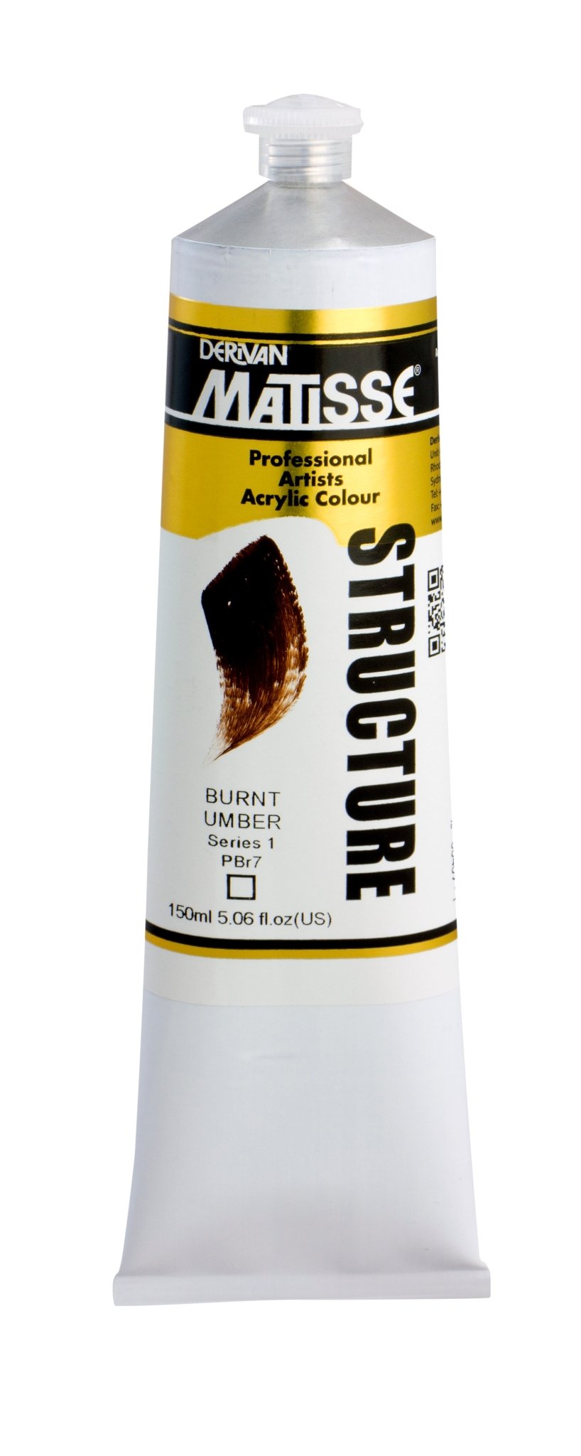 Matisse Structure 150ml Burnt Umber - theartshop.com.au