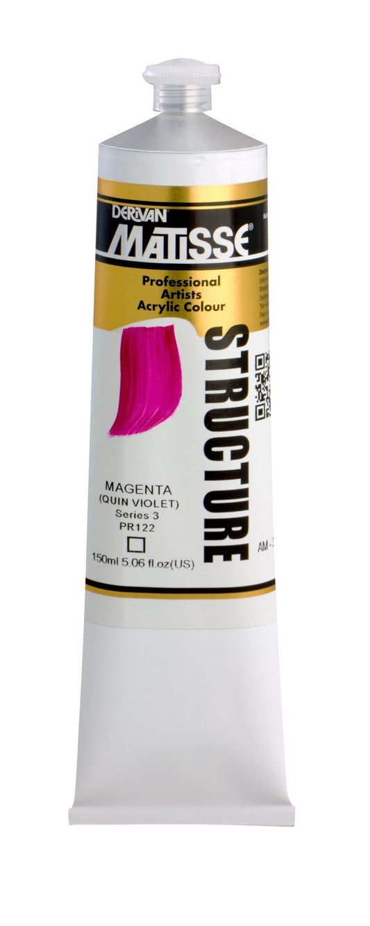 Matisse Structure 150ml Magenta (Quin Violet) - theartshop.com.au