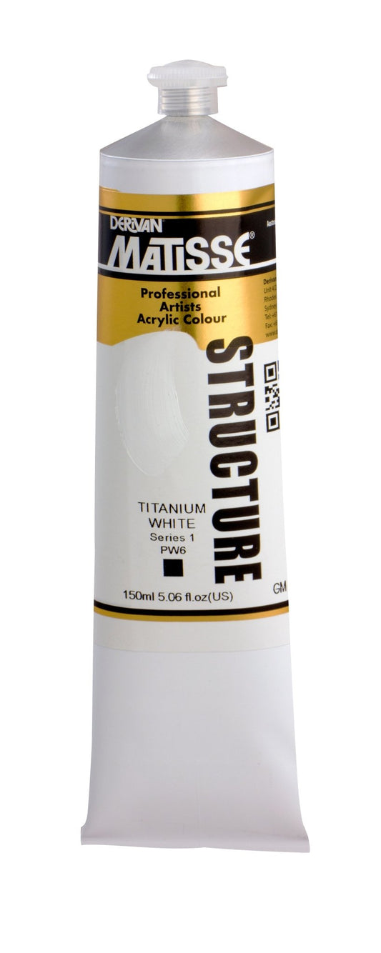 Matisse Structure 150ml Titanium White - theartshop.com.au