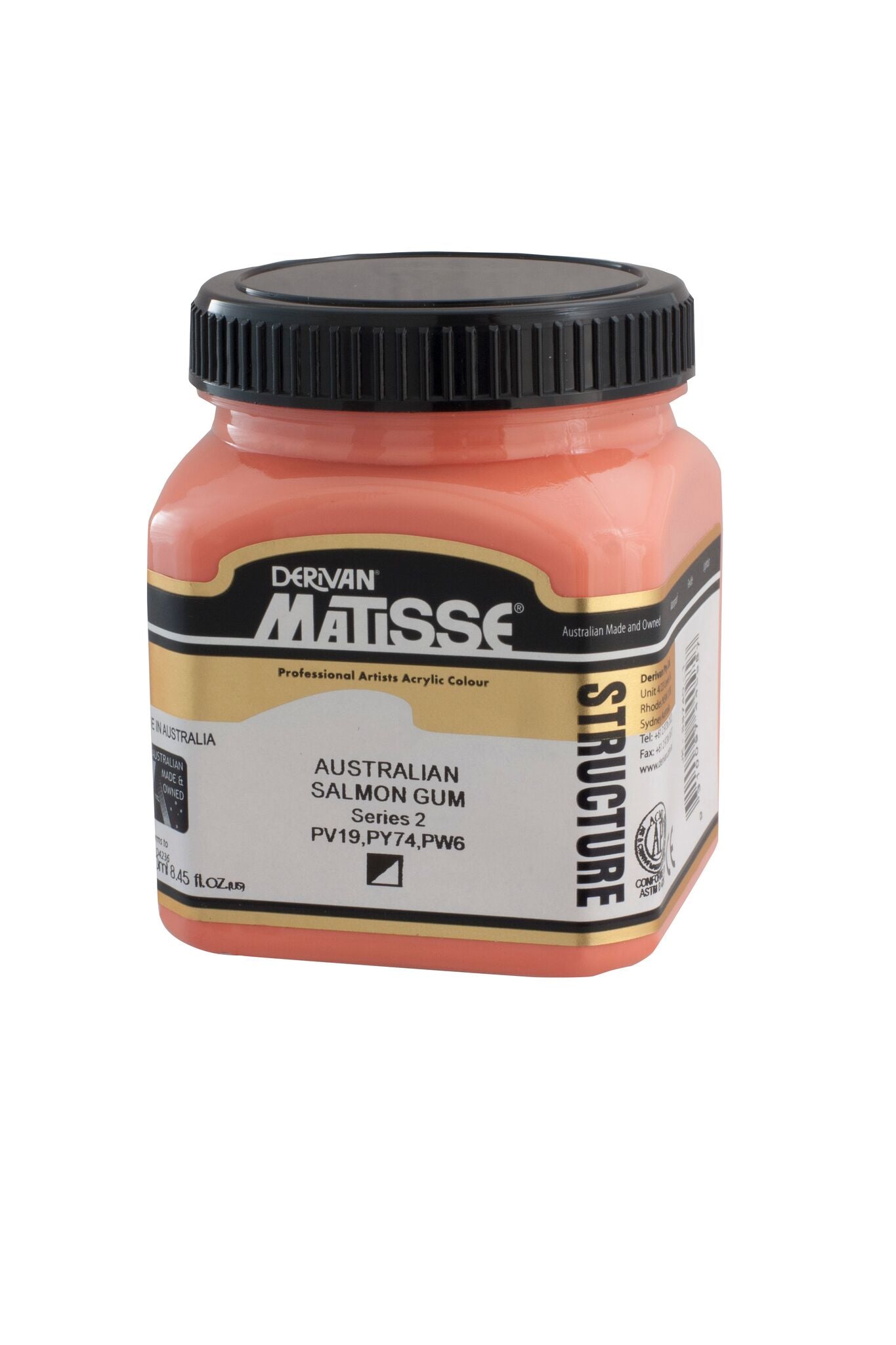 Matisse Structure 250ml Australian Salmon Gum - theartshop.com.au