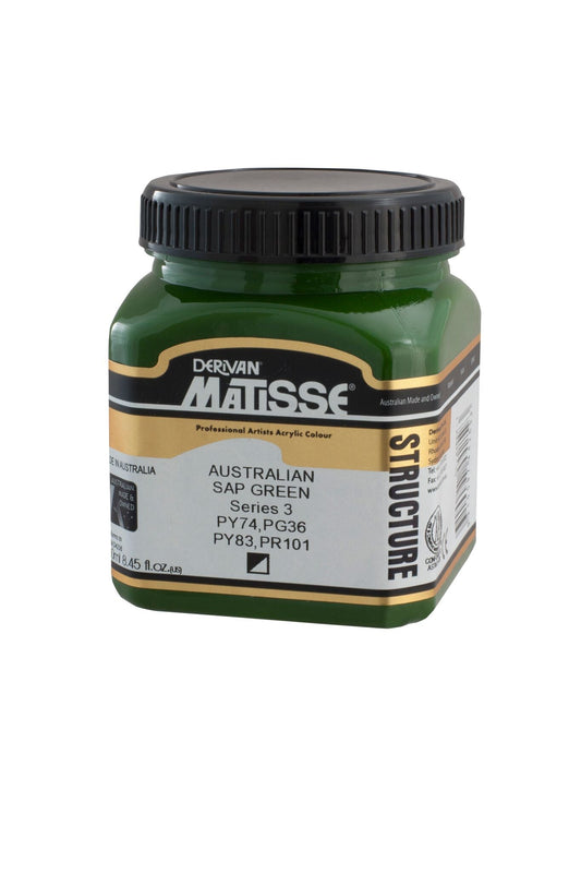 Matisse Structure 250ml Australian Sap Green - theartshop.com.au