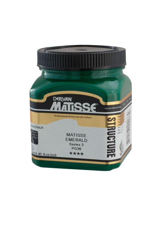 Matisse Structure 250ml Matisse Emerald - theartshop.com.au