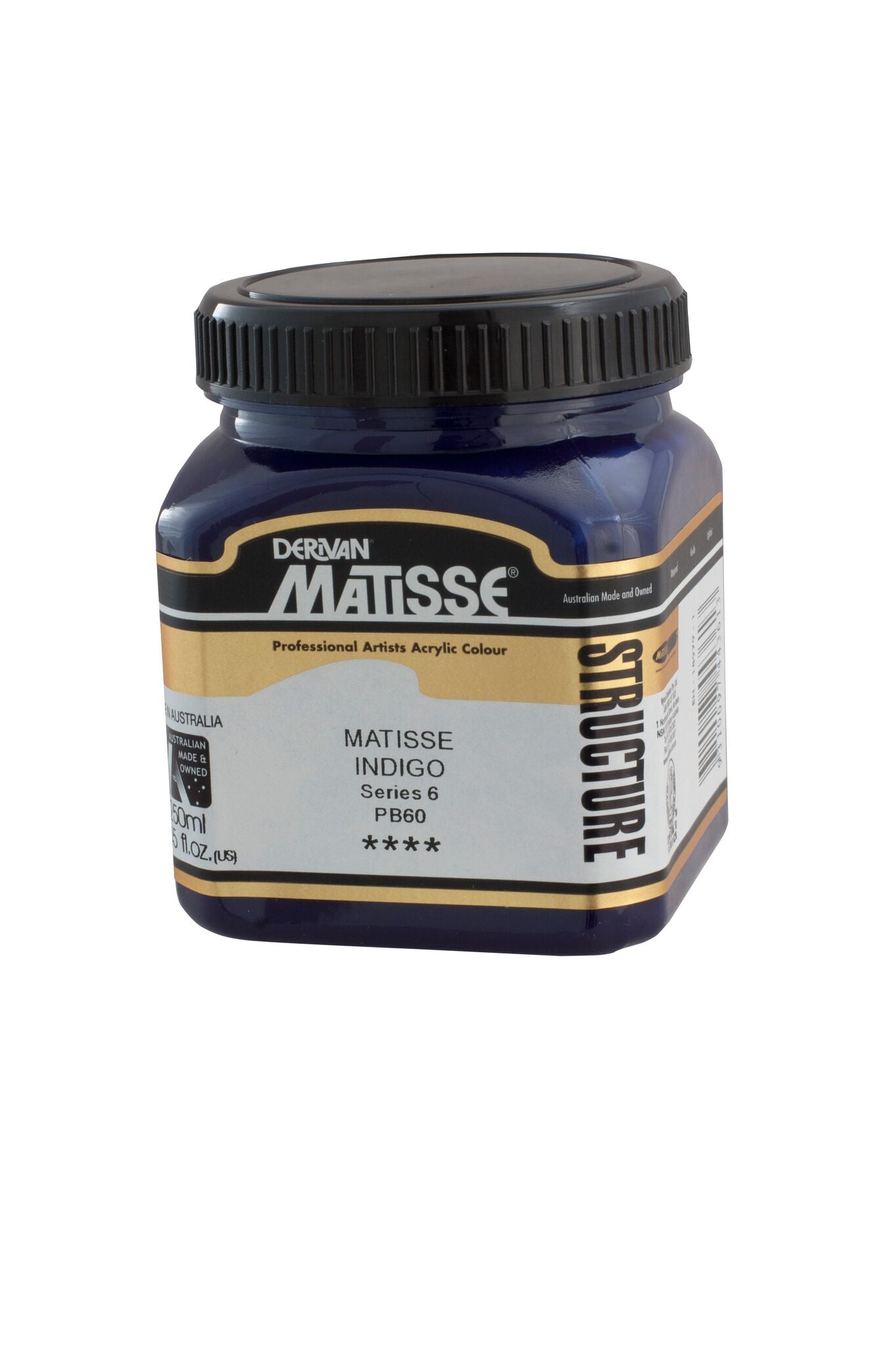 Matisse Structure 250ml Matisse Indigo - theartshop.com.au