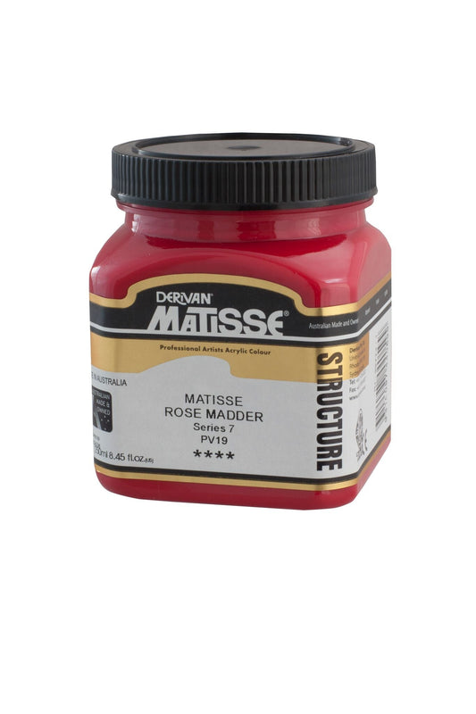 Matisse Structure 250ml Matisse Rose Madder - theartshop.com.au